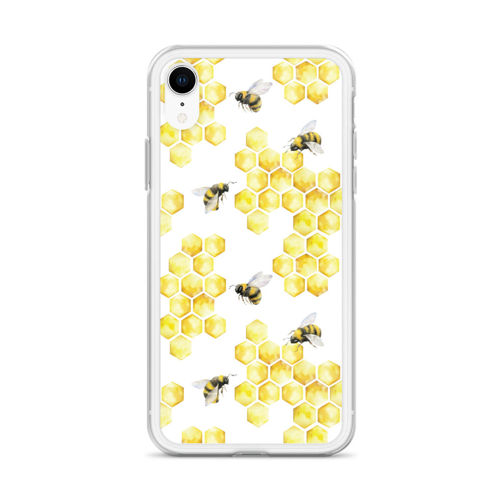 Bee Honeycomb iPhone Case