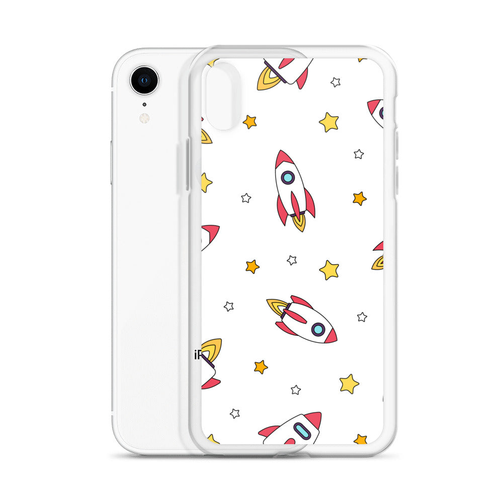 Spaceship Rockets iPhone Case