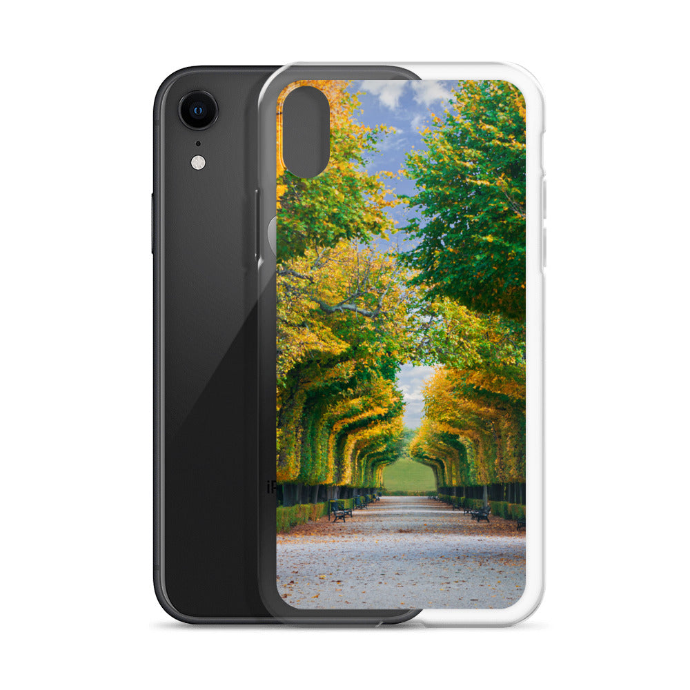 Fall Autumn Leaves Pathway iPhone Case