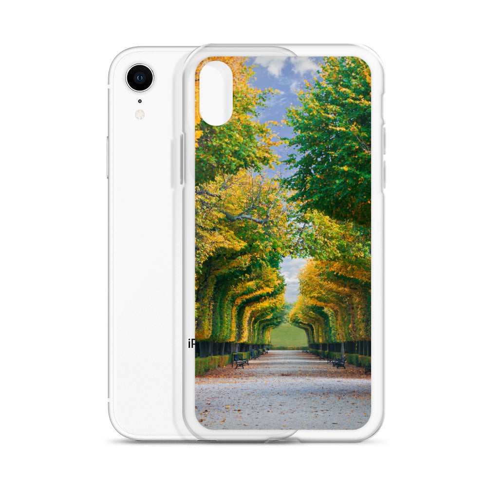 Fall Autumn Leaves Pathway iPhone Case