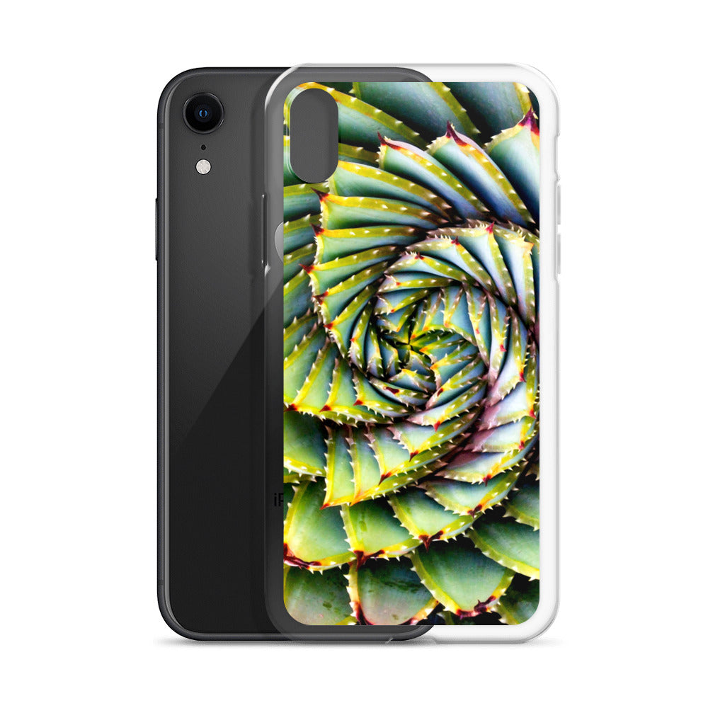 Spiral Succulent iPhone Case