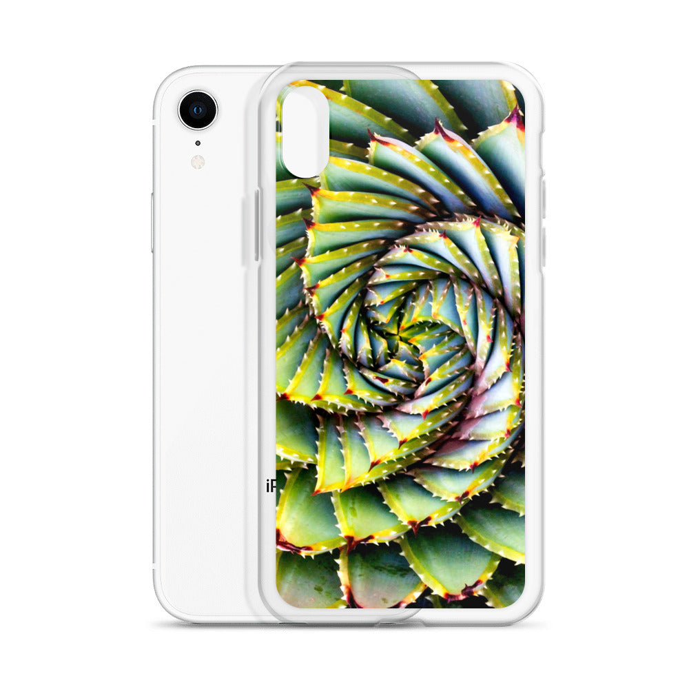 Spiral Succulent iPhone Case