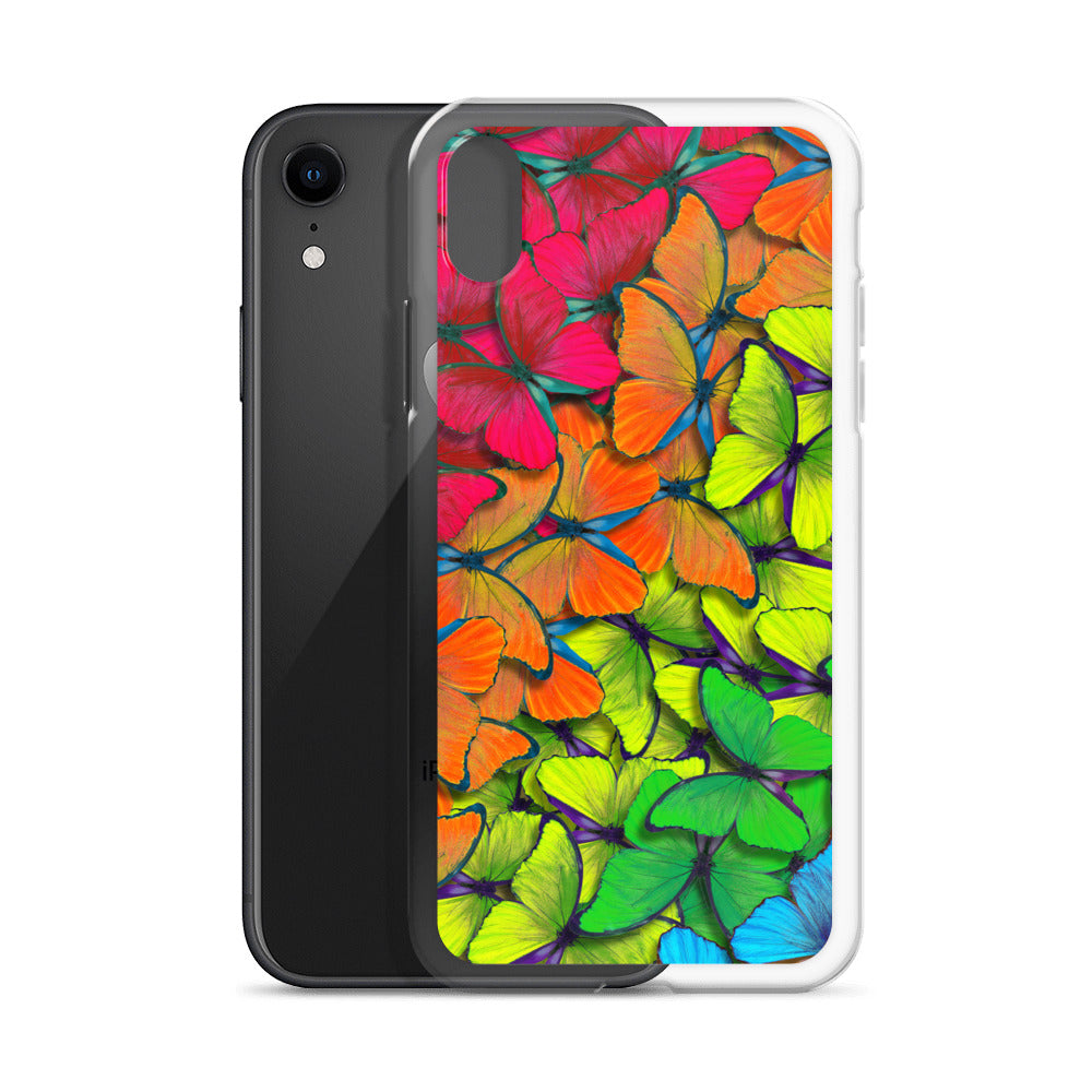 Rainbow Butterflies iPhone Case