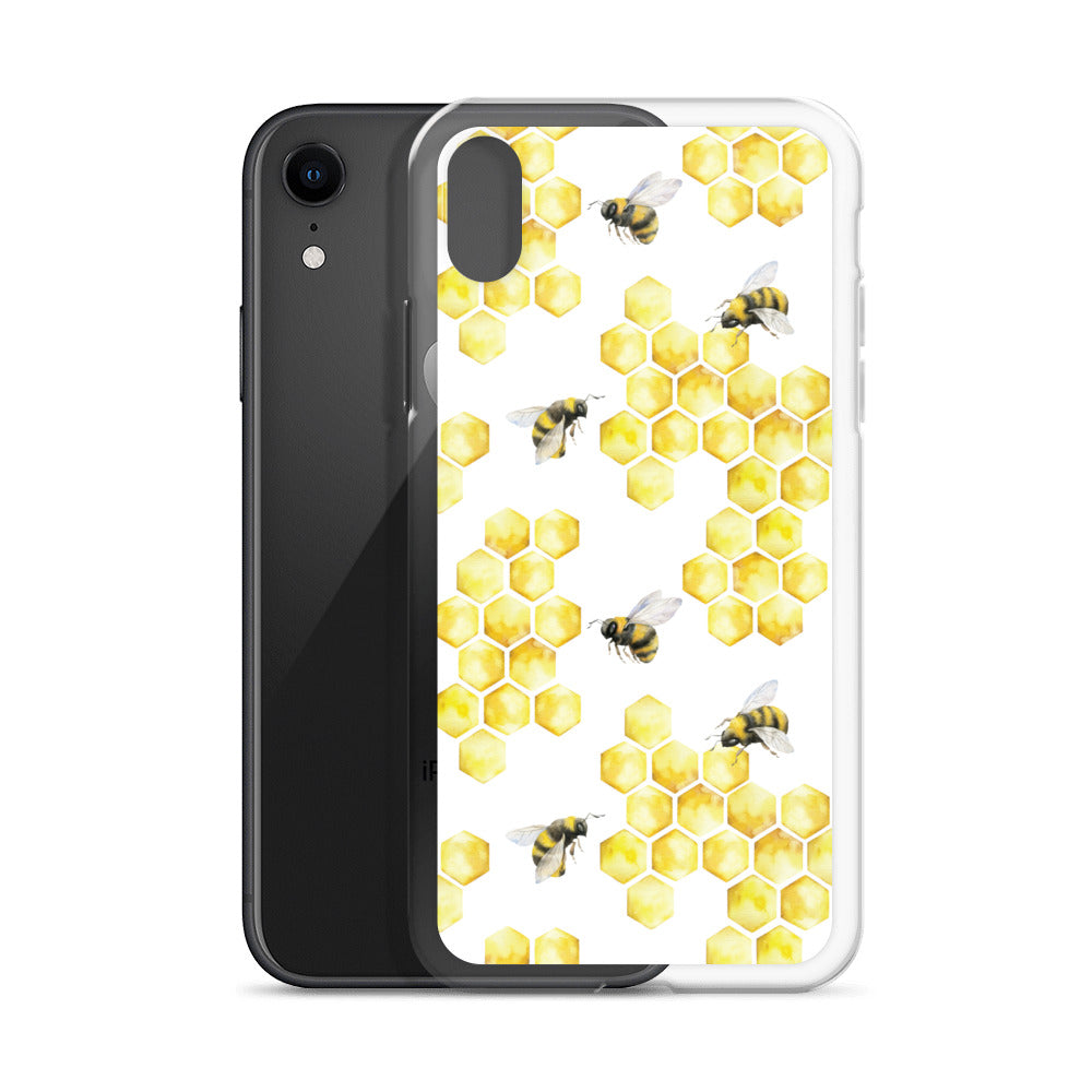 Bee Honeycomb iPhone Case