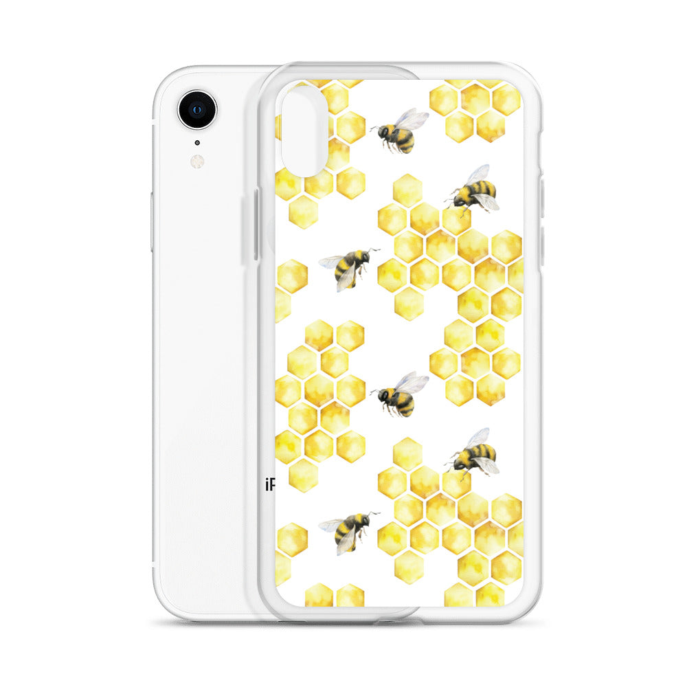 Bee Honeycomb iPhone Case