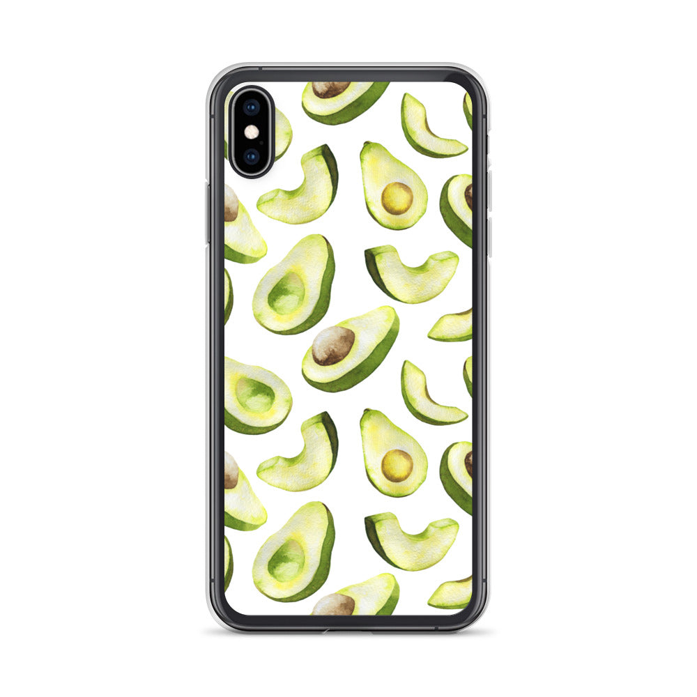 Cute Avocado iPhone Case