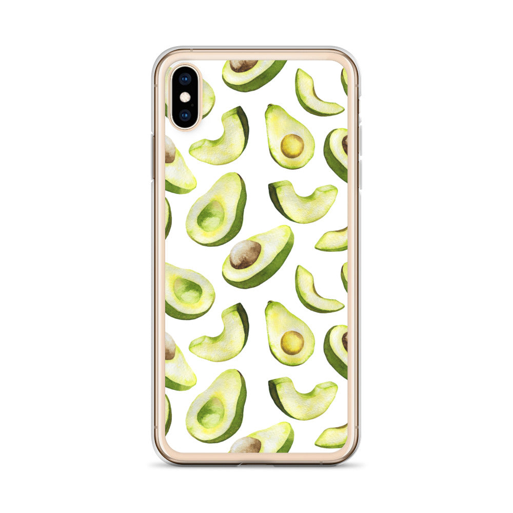 Cute Avocado iPhone Case