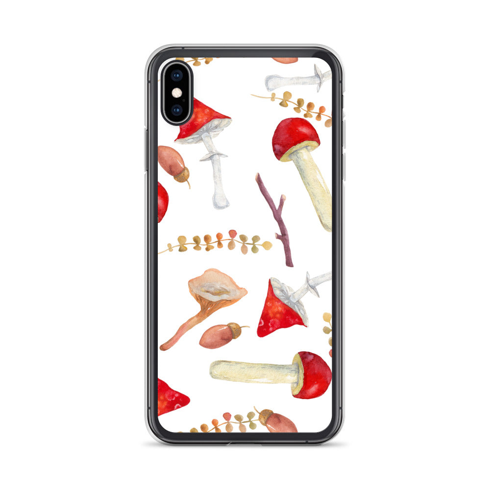 Mushrooms Toadstools iPhone Case