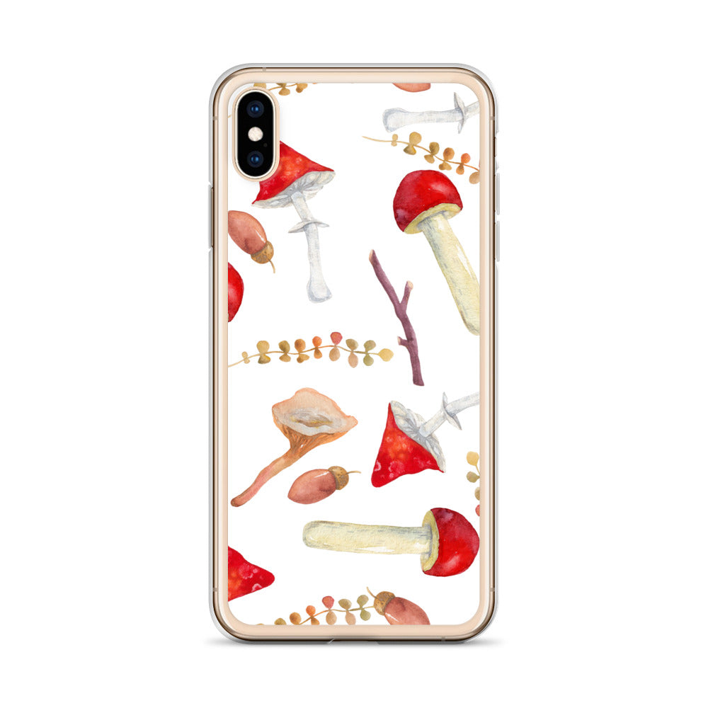 Mushrooms Toadstools iPhone Case