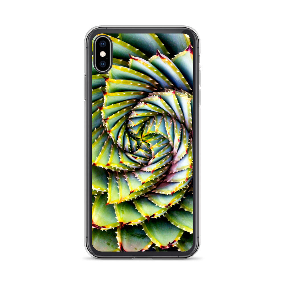 Spiral Succulent iPhone Case