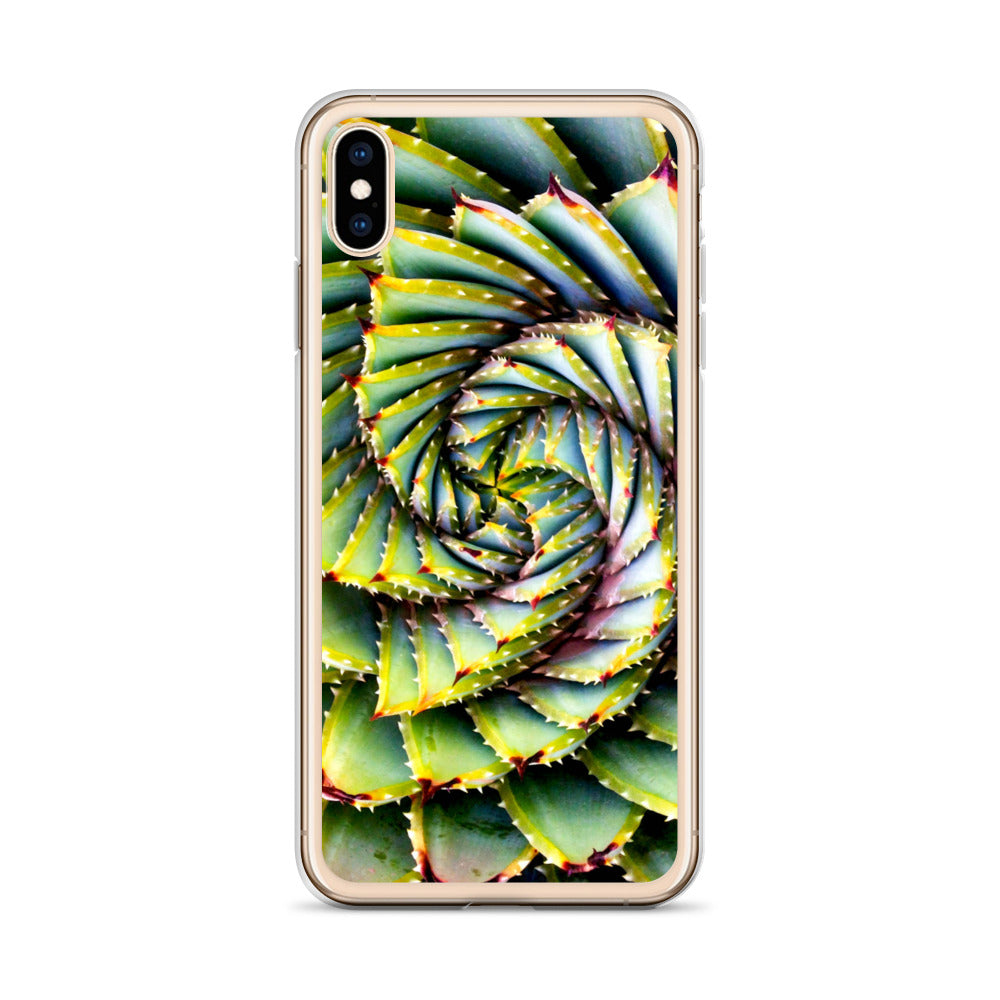 Spiral Succulent iPhone Case