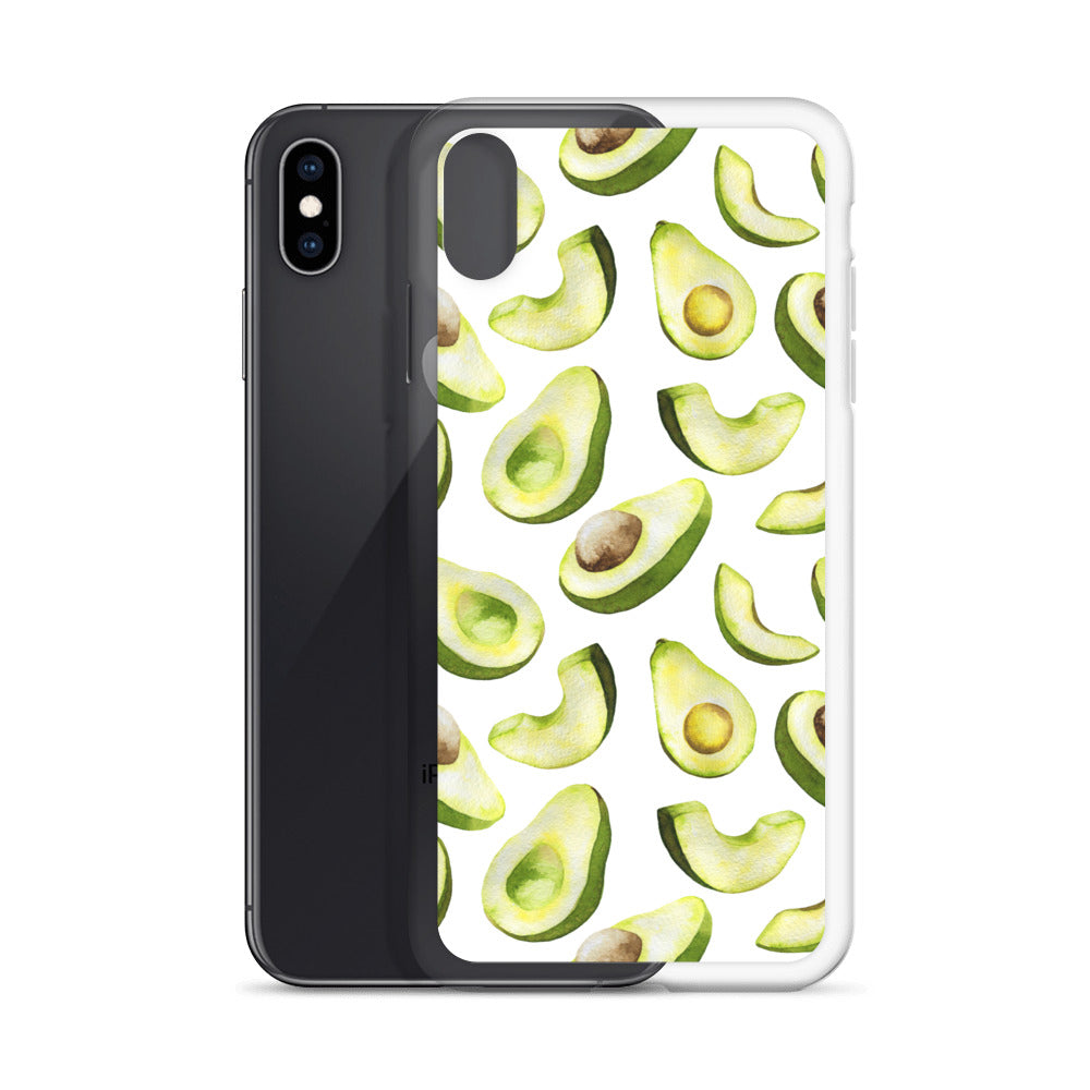 Cute Avocado iPhone Case