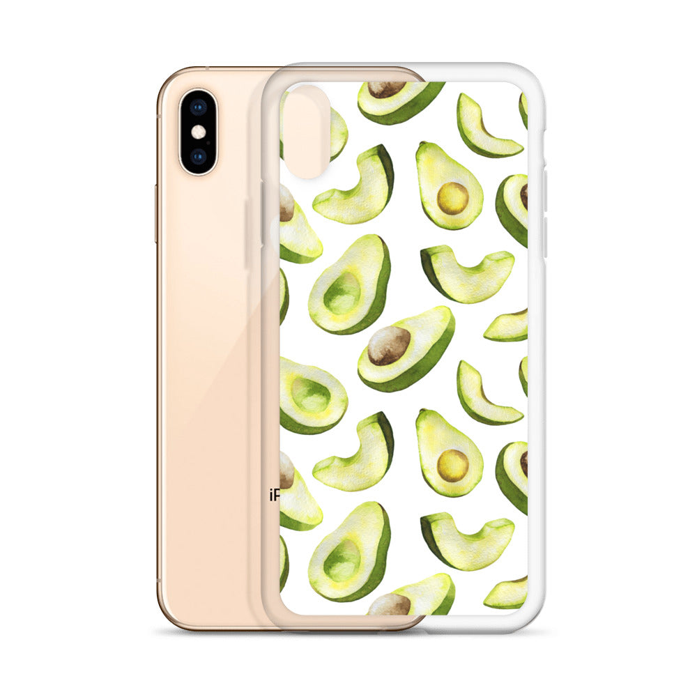 Cute Avocado iPhone Case