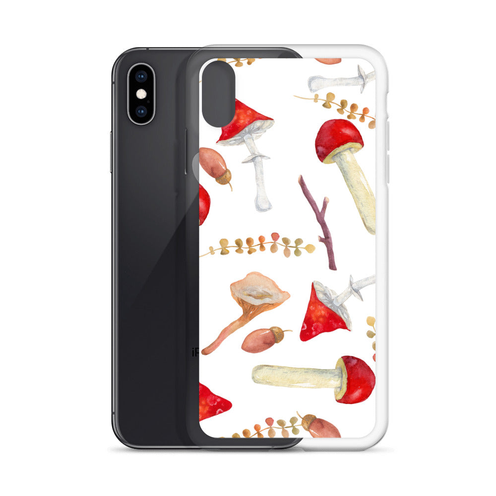 Mushrooms Toadstools iPhone Case