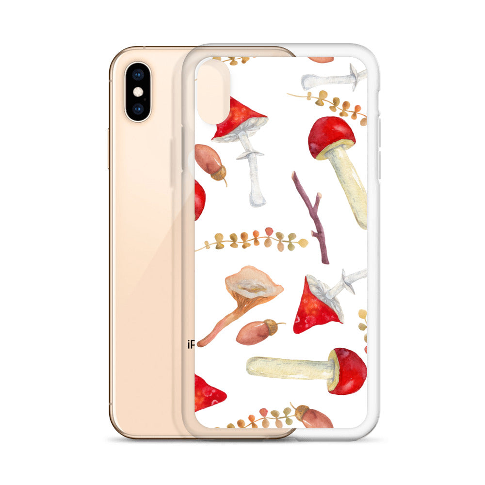 Mushrooms Toadstools iPhone Case