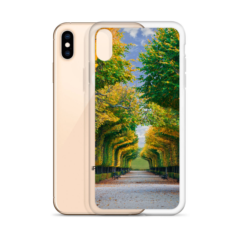 Fall Autumn Leaves Pathway iPhone Case