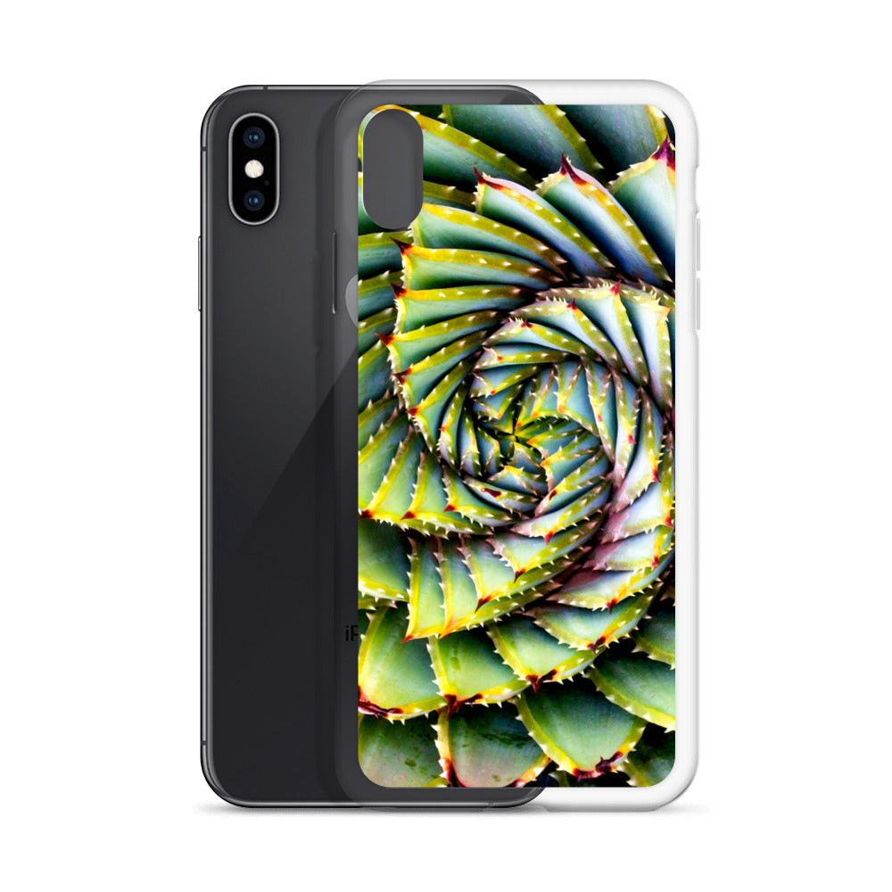 Spiral Succulent iPhone Case