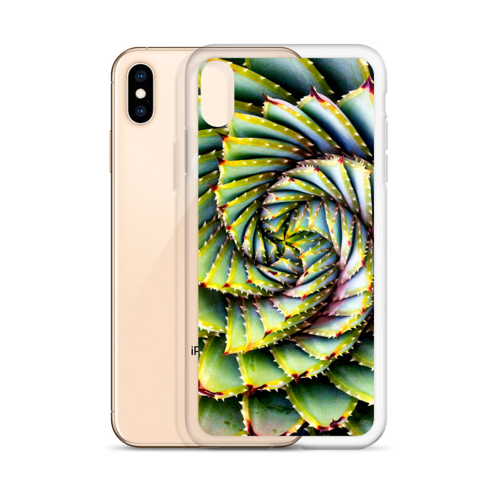 Spiral Succulent iPhone Case