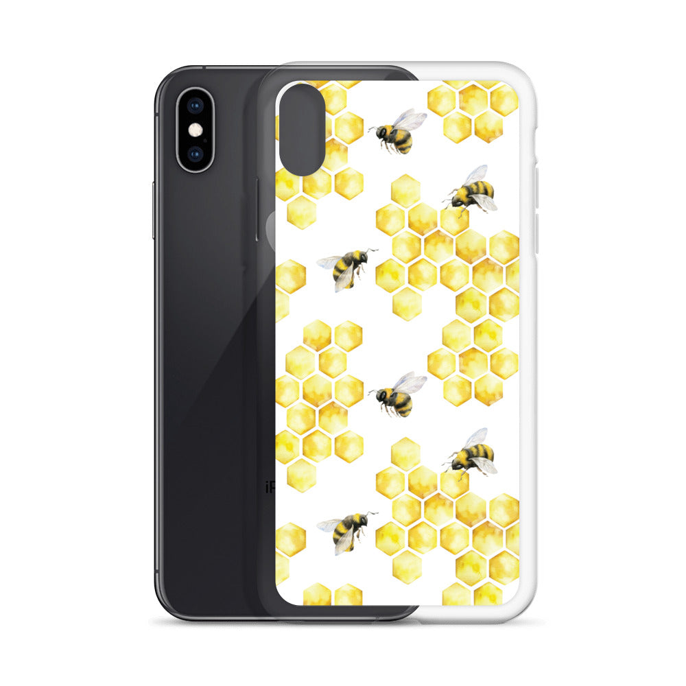 Bee Honeycomb iPhone Case