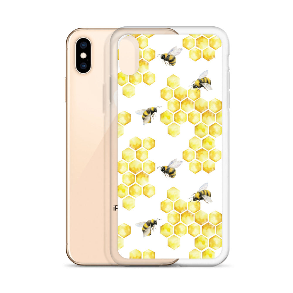 Bee Honeycomb iPhone Case