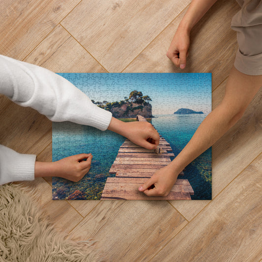 Island Ocean Scene Jigsaw puzzle