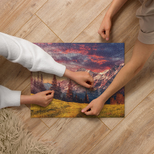 Autumn Mountains Jigsaw puzzle 520 piece