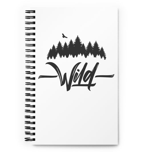 Wild Adventure Awaits Spiral notebook