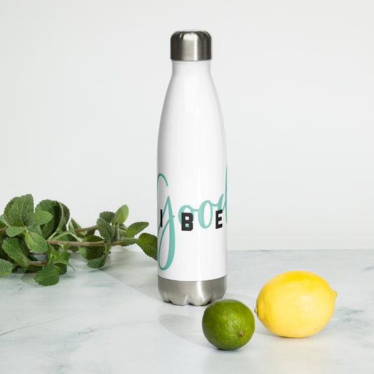 Good Vibes Stainless Steel Water Bottle