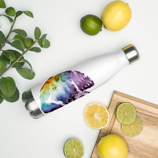 Watercolor Butterly Stainless Steel Water Bottle