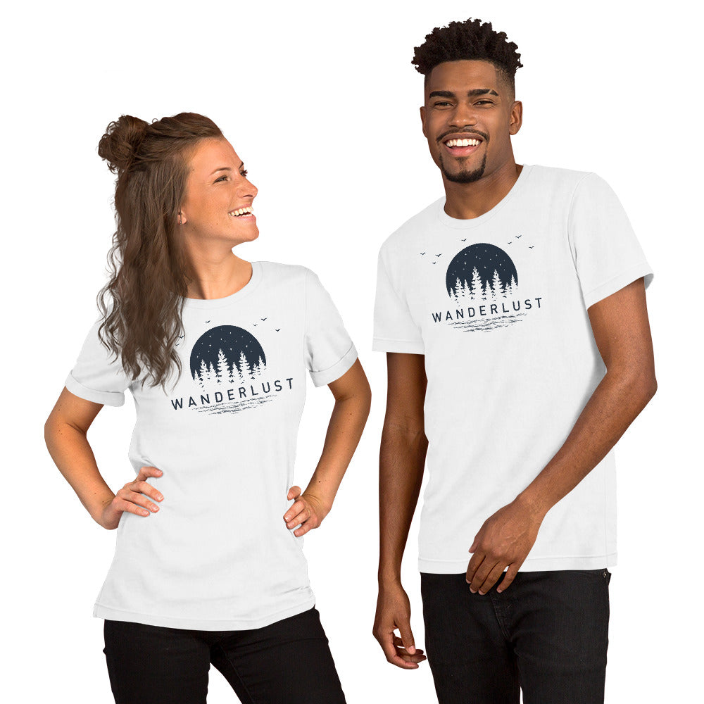 Wanderlust Unisex t-shirt