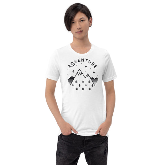 Adventure Mountains Unisex t-shirt