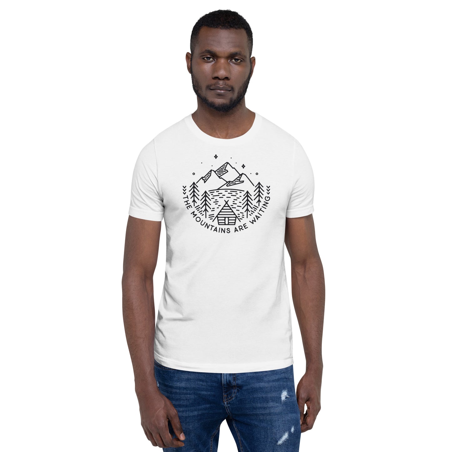 The Mountains Are Waiting Unisex t-shirt