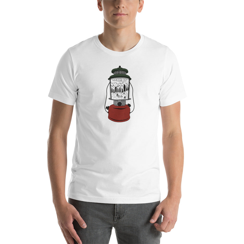 Wanderlust Lantern Unisex t-shirt