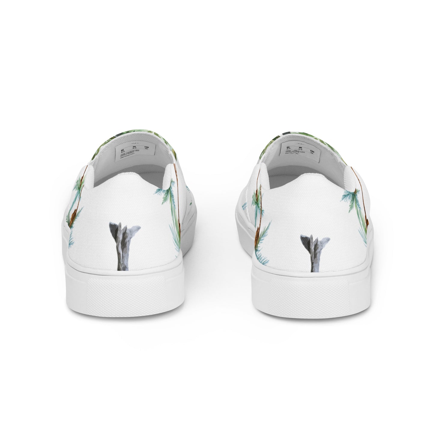 Palm Trees Women’s slip-on canvas shoes