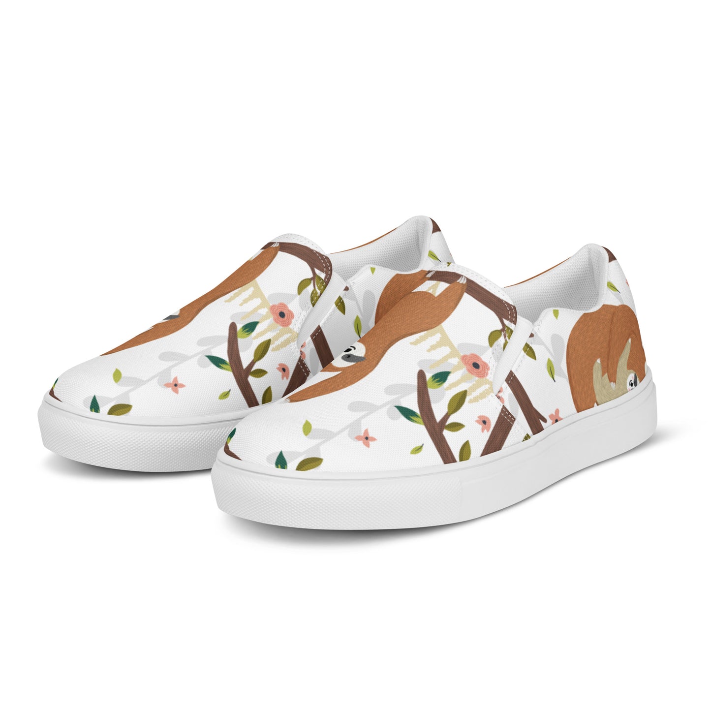 Sloth Women’s slip-on canvas shoes