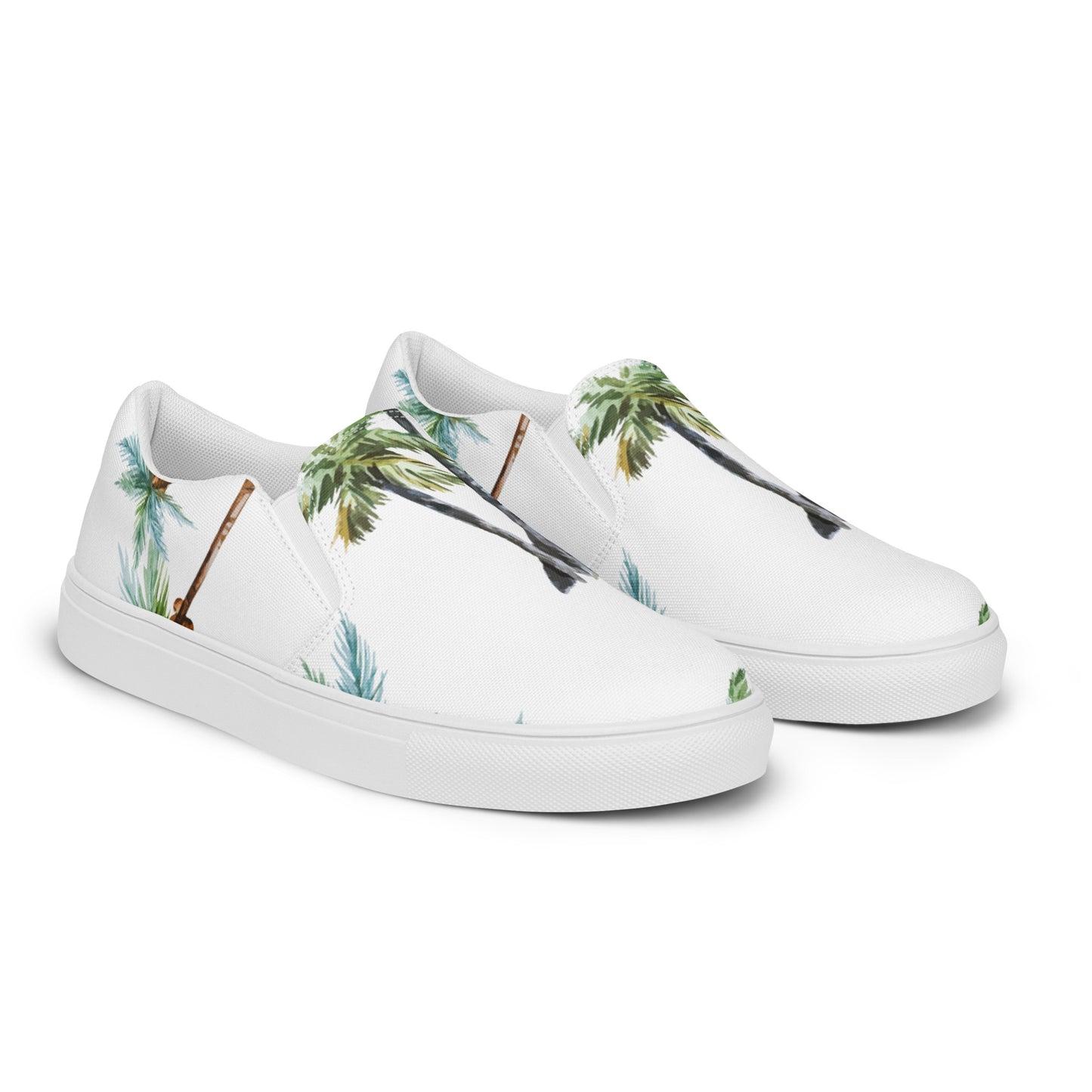 Palm Trees Women’s slip-on canvas shoes