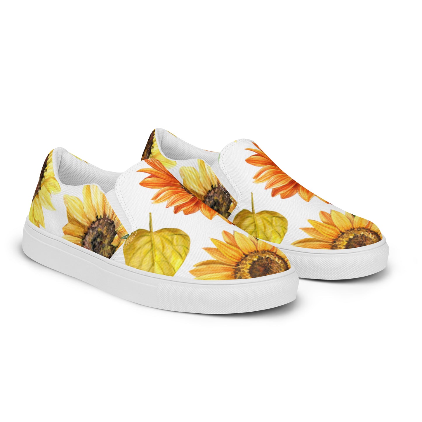 Sunflower Women’s slip-on canvas shoes